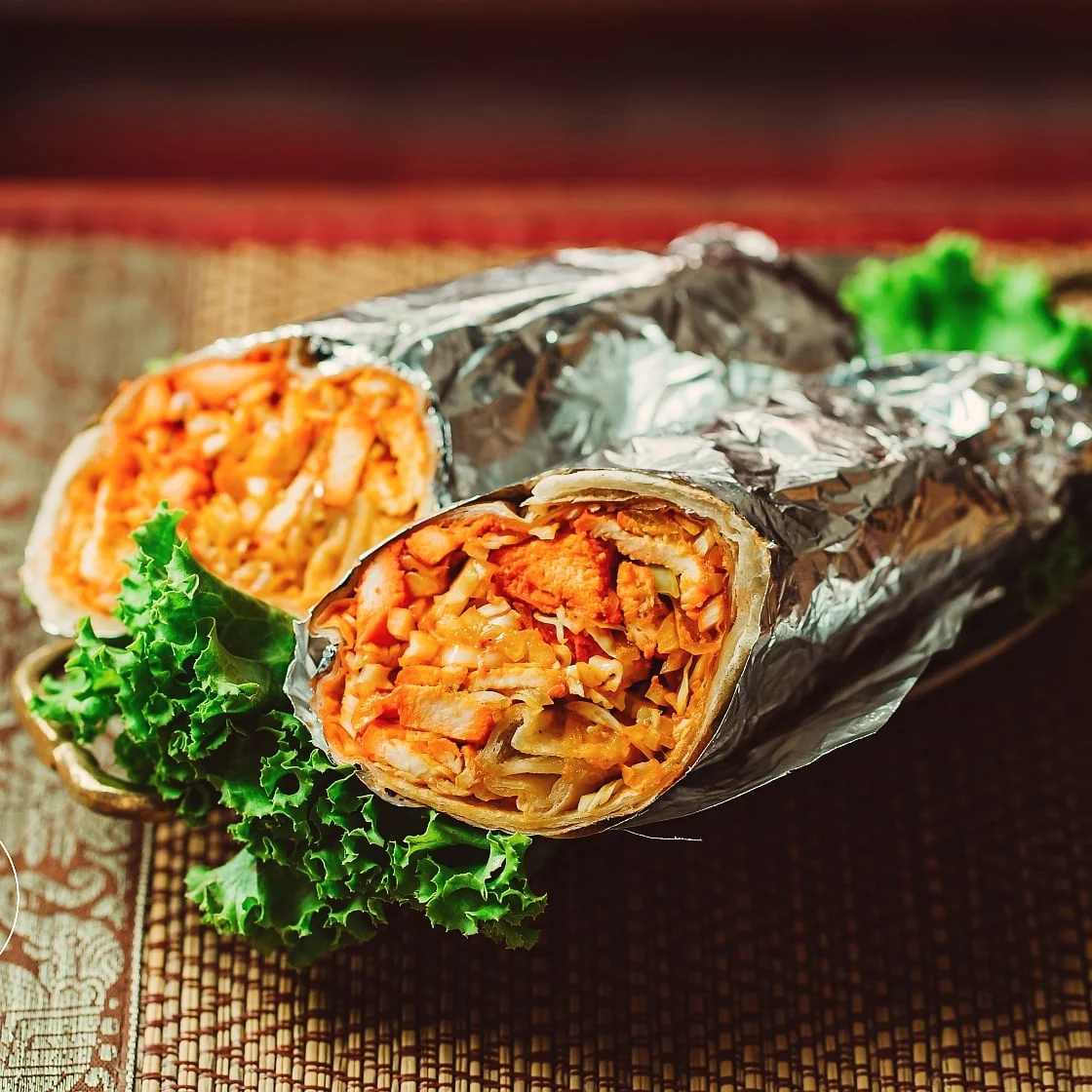 Indian chicken roll