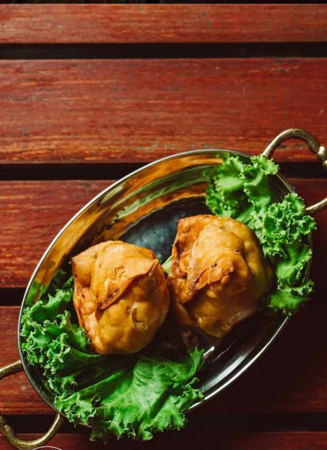 Fresh samosas